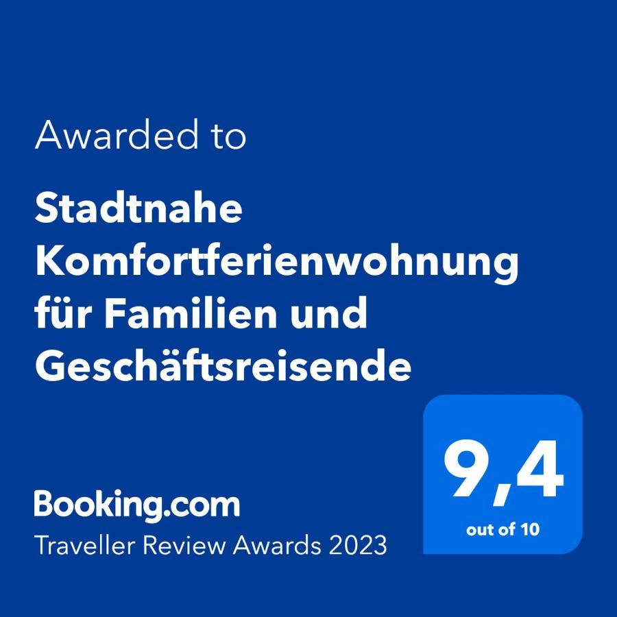 Stadtnahe Komfortferienwohnung Fuer Familien Und Geschaeftsreisende Hildesheim Kültér fotó